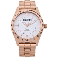 Buy Superdry Ladies Infantry Steel Watch SYL124RGM online