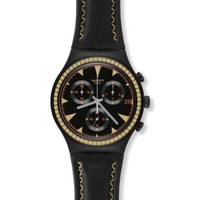 Buy Swatch Gents Irony Chrono Black Species Watch YCB4024 online