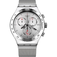 Buy Swatch Gents Irony Silverish Watch YVS405G online