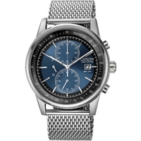 Buy Citizen Gents Mesh Sports Chronograph Watch CA0331-56L online