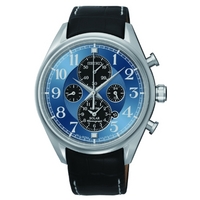 Buy Seiko Gents Solar Chronograph Watch SSC209P9 online