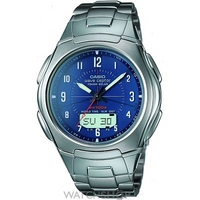 Buy Mens Casio Wave Ceptor Alarm Chronograph Radio Controlled Watch WVA-430DU-2A2VER online