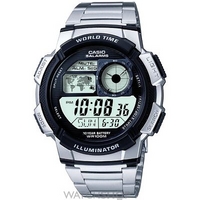 Buy Mens Casio World Timer Alarm Chronograph Watch AE-1000WD-1AVEF online