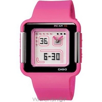 Buy Ladies Casio Poptone Alarm Chronograph Watch LCF-20-4DR online