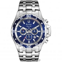 Buy Mens Bulova Marine Star Chronograph Watch 98B163 online