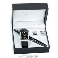 Buy Mens Sekonda Pen Gift Set Diamond Watch 3904G online