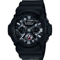 Buy Mens Casio G-Shock Alarm Chronograph Watch GA-201-1AER online