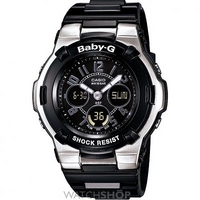 Buy Ladies Casio Baby-G Alarm Chronograph Watch BGA-110-1B2ER online