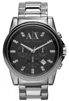 Buy Armani Exchange Banks Mens Swarovski Crystals Watch - AX2092 online