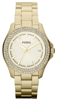 Buy Fossil Retro Traveller Ladies Gold-plated Watch - AM4453 online