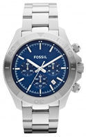 Buy Fossil Retro Traveller Mens Blue Chronograph Watch - CH2849 online