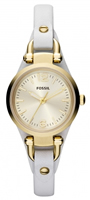 Buy Fossil Georgia Ladies White Leather Watch - ES3266 online