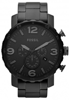 Buy Fossil Nate Mens Ion-plated Watch - JR1401 online