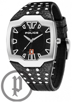 Buy Police Beast Mens Studded Leather Watch - PLC13634JS-02 online