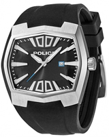 Buy Police Axis Mens Black Rubber Watch - PLC13834JS-02 online