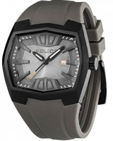 Buy Police Axis Mens Grey Rubber Watch - PLC13834JSB-13 online