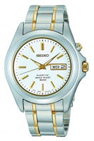 Buy Seiko Kinetic Mens Date Display Two-tone Watch - SMY085P1 online