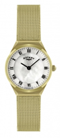 Buy Rotary Ladies Gold-plated Mesh Watch - LB02612-41 online