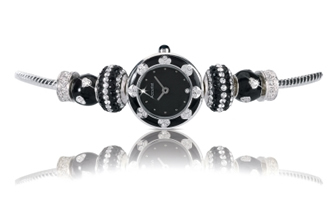 Buy Accurist Charmed by Accurist Ladies Enamel Beaded Watch - LB1444B online