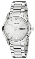 Buy Accurist Fashion Mens Day-Date Display Watch - MB987W online