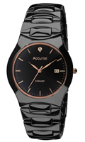 Buy Accurist Ceramic Mens Swarovski Crystals Watch - MB992R online