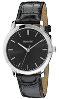 Buy Accurist Fashion Mens Leather Watch - MS672B online