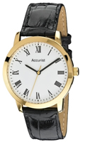 Buy Accurist Fashion Mens Leather Watch - MS675WR online