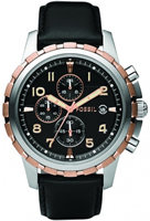 Buy Fossil Dean Mens Chronograph Watch - FS4545 online