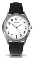 Buy Sekonda Mens Classic Leather Strap Watch - 3621 online