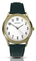 Buy Sekonda Mens Classic Leather Strap Watch - 3623 online