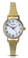 Buy Sekonda Ladies Gold PVD Expandable Watch - 4677 online
