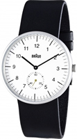 Buy Braun Classic Mens Seconds Sub Dial Watch - BN0024WHBKG online