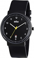 Buy Braun Classic Mens Date Display Watch - BN0032BKBKG online