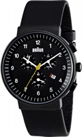 Buy Braun Classic Mens Chronograph Watch - BN0035BKBKG online