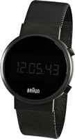 Buy Braun Digital Mens Radio Controlled Watch - BN0036BKBKMHG online