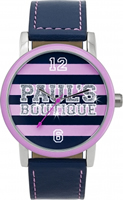 Buy Paul&#039;s Boutique Mia Ladies Stripy Watch - PA012BL online