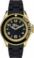 Buy Paul&#039;s Boutique Luna Ladies Black Plastic Watch - PA014BKGD online