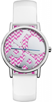 Buy Paul&#039;s Boutique Ladies White Leather Watch - PA020SLSL online