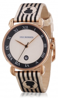 Buy Lulu Guinness Glamour Cameo Stripe Ladies Date Display Watch - LG20008S03X online