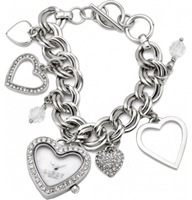 Buy Lipsy Ladies Crystal Set Charms Watch - LP041 online