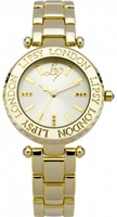 Buy Lipsy Ladies Crystal Set Gold PVD Watch - LP043 online