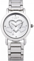 Buy Lipsy Ladies Crystal Set Stainless Steel Watch - LP131 online