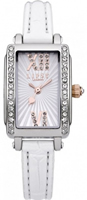 Buy Lipsy Ladies Crystal Set Leather Strap Watch - LP135 online