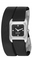 Buy Esprit Gravity Ladies Black Wraparound Strap Watch - ES105702001 online