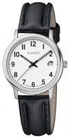 Buy M-Watch Black &amp; White Unisex Date Display Watch - A661.30545.01 online