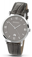 Buy Sekonda Mens Date Display Leather Watch - 3394 online