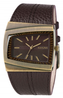 Buy Kahuna Mens Leather Strap Watch - KUS-0072G online