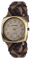 Buy Kahuna Mens Woven Leather Strap Watch - KUS-0074G online