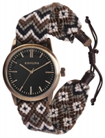 Buy Kahuna Mens Woven Fabric Watch - KGF-0006G online