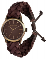 Buy Kahuna Mens Woven Leather Watch - KGF-0008G online